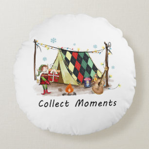 Xmas Geschenksammlungen Momente Rundes Kissen