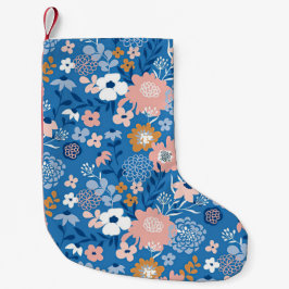 Xmas Geschenkstoff-Design mit einfachen Blume Kleiner Weihnachtsstrumpf