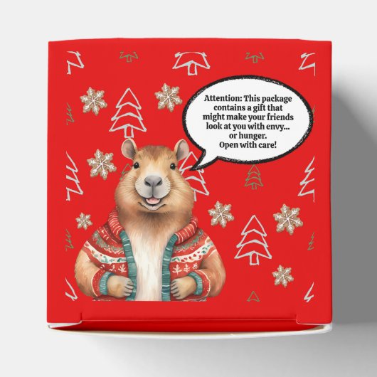 XMAS GIFT BAG GESCHENKSCHACHTEL (Oben)