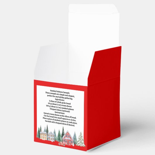 XMAS GIFT BAG GESCHENKSCHACHTEL (Geöffnet)