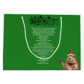 XMAS GIFT BAG GROßE GESCHENKTÜTE (Rückseite)