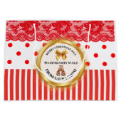 XMAS GIFT BAG GROßE GESCHENKTÜTE (Vorderseite)