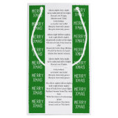 XMAS GIFT BAG KLEINE GESCHENKTÜTE (Rückseite)