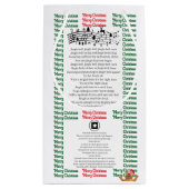 XMAS GIFT BAG KLEINE GESCHENKTÜTE (Rückseite)