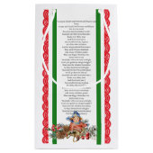 XMAS GIFT BAG KLEINE GESCHENKTÜTE (Rückseite)