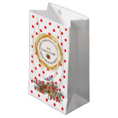 XMAS GIFT BAG KLEINE GESCHENKTÜTE (Vorderseite Schrägansicht)