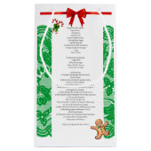 XMAS GIFT BAG KLEINE GESCHENKTÜTE (Rückseite)