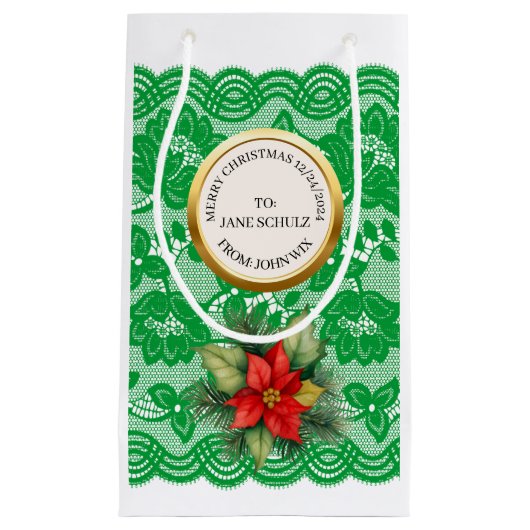 XMAS GIFT BAG KLEINE GESCHENKTÜTE (Vorderseite)