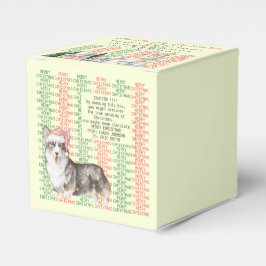 XMAS GIFT BOX GESCHENKSCHACHTEL