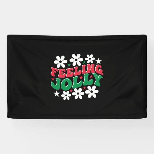 Xmas Gift Gefühl Jolly Banner (Horizontal)