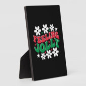 Xmas Gift Gefühl Jolly Fotoplatte (Seite)