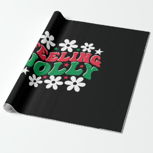 Xmas Gift Gefühl Jolly Geschenkpapier
