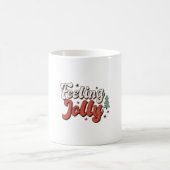 Xmas Gift Gefühl Jolly Kaffeetasse (Mittel)