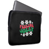 Xmas Gift Gefühl Jolly Laptopschutzhülle (Vorne Rechts)