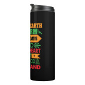 Xmas Gift May Your Hearth Be Warm Thermosbecher (Nach rechts gedreht)