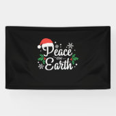 Xmas Gift Peace On Earth Banner (Horizontal)