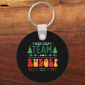 Xmas Gift Team Rudolf Schlüsselanhänger (Vorderseite)