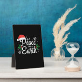 Xmas Gift Weltfrieden Fotoplatte (Seite)