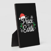 Xmas Gift Weltfrieden Fotoplatte (Seite)