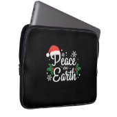 Xmas Gift Weltfrieden Laptopschutzhülle (Vorne Rechts)