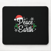 Xmas Gift Weltfrieden Mousepad (Vorne)