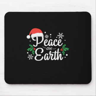 Xmas Gift Weltfrieden Mousepad