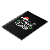 Xmas Gift Weltfrieden Notizblock (Linke Seite)