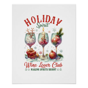 Xmas Gift Wine tasting in der Fattoria Poster