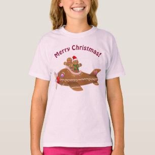 Xmas Gingerbrei Cartoon T-Shirt