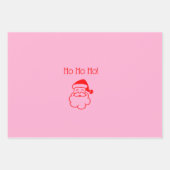 Xmas Gingerschnappwrapping Paper Flat Sheet Set 3 Geschenkpapier Set (Vorderseite 2)