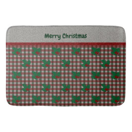 Xmas Gingham 1940 Badematte