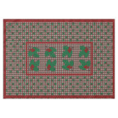 Xmas Gingham 60" x 84" Tablecloth Tischdecke (Vorderseite (Horizontal))