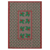 Xmas Gingham 60" x 84" Tablecloth Tischdecke (Vorderseite)