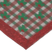 Xmas Gingham 60" x 84" Tablecloth Tischdecke (Schrägansicht)