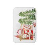 XMAS Gnome-Design 2 Badematte (Vorderseite Vertikal)
