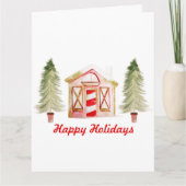 XMAS Gnome-Design 4 Karte (Vorderseite)