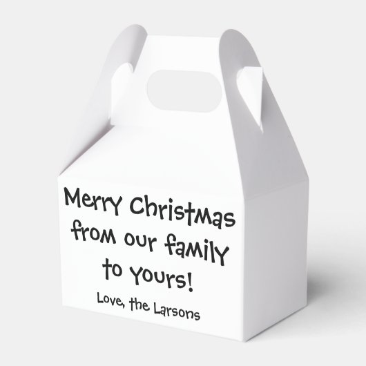 XMAS Graffiti Geschenkschachtel (Rückseite)