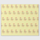 Xmas Greetings Geschenkpapier (Flach)