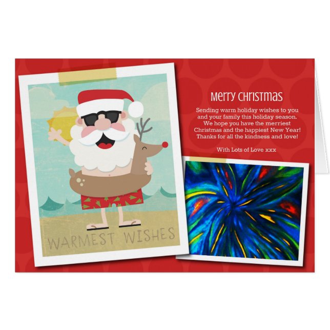 XMas-Grußkarte (Vorderseite (Horizontal))