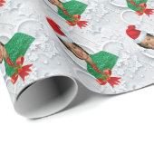 xmas-Hillary-Klaue Geschenkpapier (Rolleneckpunkt)