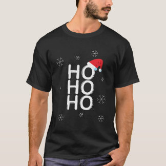 Xmas ho ho ho Weihnachten Grußgeschenk T-Shirt