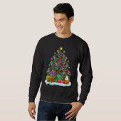 Xmas Holiday  English Cocker Spaniel Dog Christmas Sweatshirt (Vorne ganz)