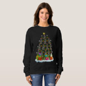 Xmas Holiday Santa Australian Cattle Dog Christmas Sweatshirt (Vorne ganz)