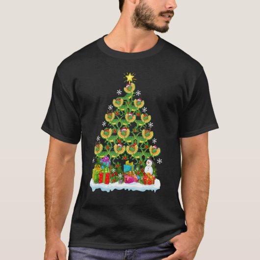 Xmas Holiday Santa Dilophosaurus Dinosaur Christma T-Shirt (Vorderseite)