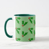Xmas Holly Day Tasse (Links)