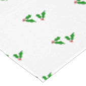Xmas Holly Day Tischdecke (Schrägansicht)