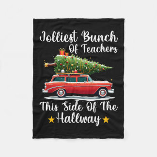 Xmas joleste Reihe von Lehrern dieser Seite der H Fleecedecke