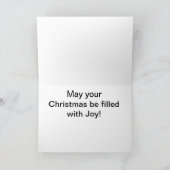 XMAS JOY FEIERTAGSKARTE (Innenseite)