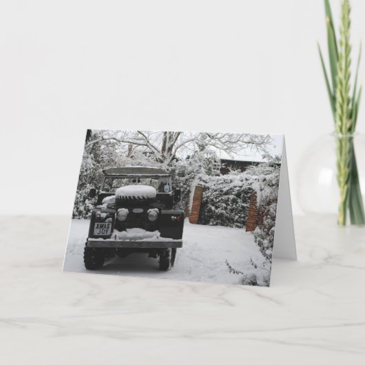 XMAS JOY FEIERTAGSKARTE (Vorderseite)