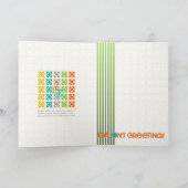 Xmas-Karte Mitte des Jahrhunderts Karte (Innenseite)